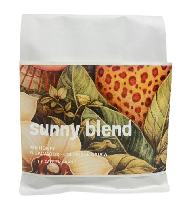 Foto de Café Sunny Blend El Salvador y Colombia (250g), publicada por Alta Coffee