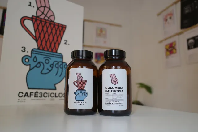 Foto de CAFE 3CICLOS : COLOMBIA PALO ROSA x @_ANDARINO, publicada por Cafe 3Ciclos (Triciclo)